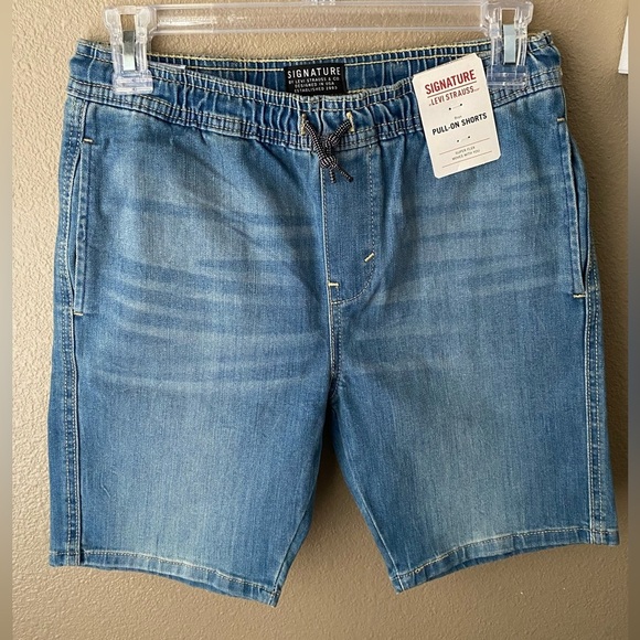 Signature by Levi Strauss Other - Signature by Levi Strauss Boys Pull-On Shorts Size L Super Flex NEW